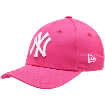 Textilné doplnky Dievča Šiltovky New-Era Kids League Essential 9FORTY New York Yankees Cap Ružová