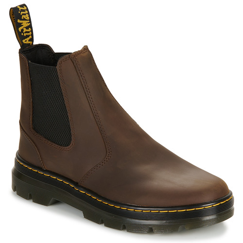 Topánky Muž Polokozačky Dr. Martens Embury Leather Gaucho Crazy Horse Hnedá