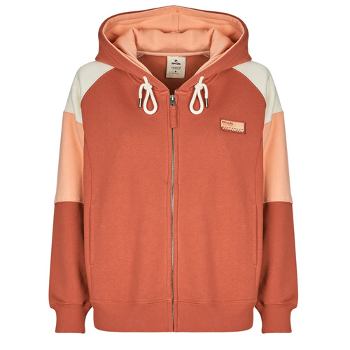 Oblečenie Žena Mikiny Rip Curl GALICIA FULL ZIP FLEECE Oranžová