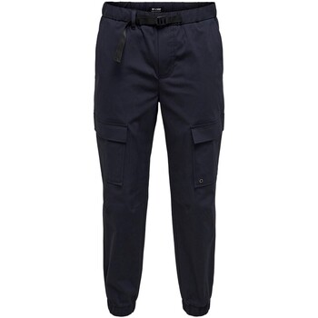 Oblečenie Muž Nohavice Only & Sons  ONS KANE CUFF PANTS GW 22020405 Modrá