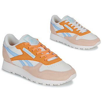 Topánky Žena Nízke tenisky Reebok Classic CLASSIC LEATHER Oranžová / Biela