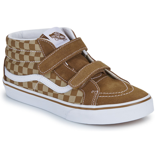 Topánky Deti Členkové tenisky Vans SK8-Mid Reissue V Hnedá / Béžová