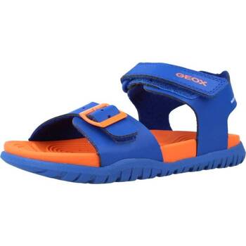 Topánky Chlapec Sandále Geox J SANDAL FUSBETTO BO Oranžová