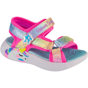 Topánky Dievča Športové sandále Skechers Unicorn Dreams - Majestic Bliss Ružová