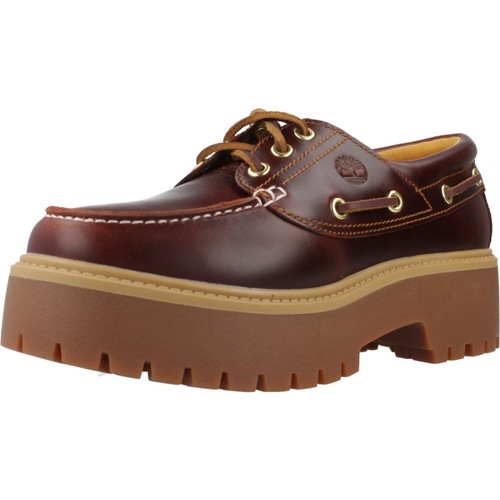 Topánky Žena Mokasíny Timberland STONE STREET BOAT SHOE Hnedá