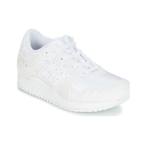 Topánky Deti Bežecká a trailová obuv Asics GEL-LYTE III PS Biela / Béžová