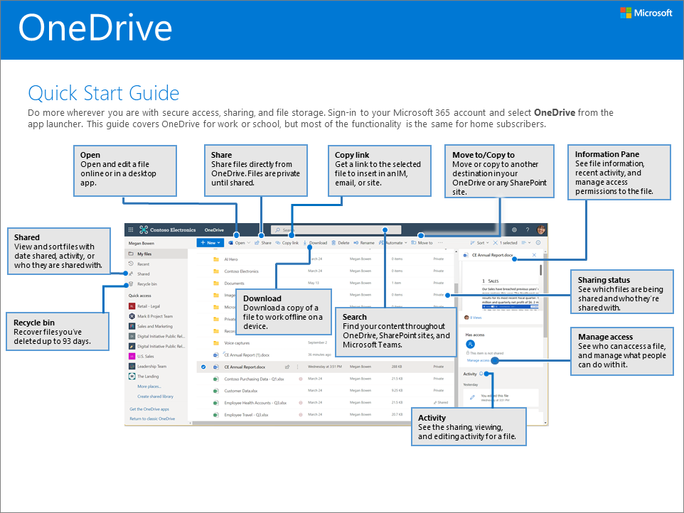 OneDrive Quick Start Guide