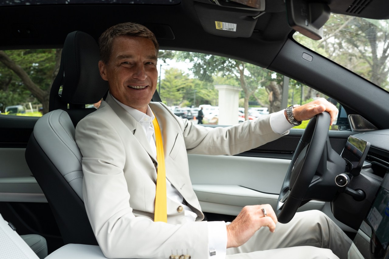 2024 Polestar EV, CEO Ingenlath in Monterey