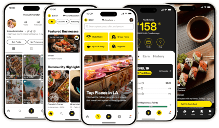 Franki’s app rewards you for posting video reviews of local restaurants