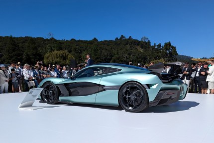 From a $2.5 million hyper car to a Spanish track-ready EV, here were the most interesting EVs at Monterey Car Week