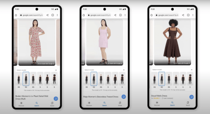 Google expands AI-powered virtual try-on tool to include dresses