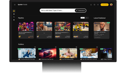 Spotter launches AI tools to help YouTubers brainstorm video ideas, thumbnails and more