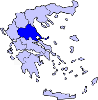 Location of Tesalonika Periphery in Greece