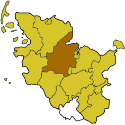 Circondario di Rendsburg-Eckernförde – Localizzazione