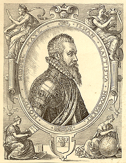 Iehan Baptista Houwaert (gravure door Joannes Wierix)