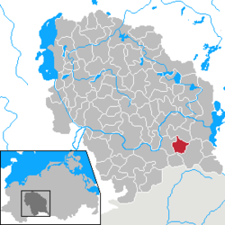 Karbow-Vietlübbe – Mappa