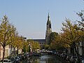 Die Nieuwe Kerk am Marktplatz. Hier ist Wilhelm von Oranien begraben