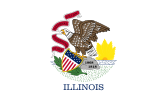 Illinois' flag (1969)