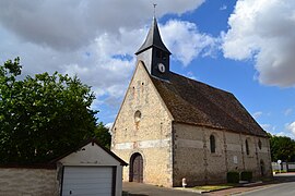 L'église façade sud.