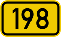 File:Bundesstraße 198 number.svg