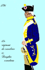 12e régiment de cavalerie à partir de 1791, lorsque l'Assemblée nationale renomme les régiments français