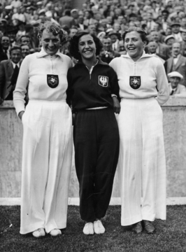 Berlijn 1936: Tilly Fleischer, Maria Kwaśniewska, Luise Krüger