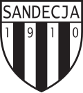 Wappen von Sandecja Nowy Sącz