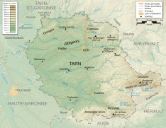 Carte topographique