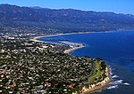 Aerial view of Santa Barbara