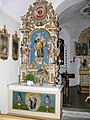 Gargellen Kirche Mutter-Anna-Altar