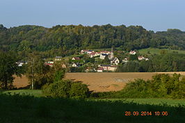 Gezicht op Aizy-Jouy