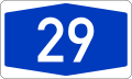 File:Bundesautobahn 29 number.svg