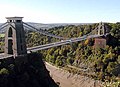 The Clifton Suspension Bridge, Bristol, England, by acclaimed engineer, Isambard Kingdom Brunel