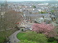 The main park in Clitheroe; its entrance.