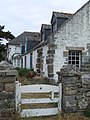 La maison du peintre Marin-Marie à Chausey, Normandie, France.