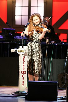 Mullins performing at the Grand Ole Opry in 2007