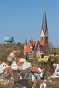 Die St. Jürgen-Kirche und der Wasserturm