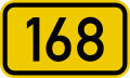 File:Bundesstraße 168 number.svg