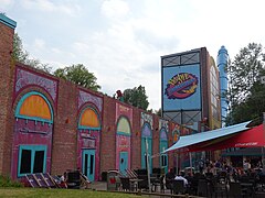 Bâtiment abritant Psyké Underground, à Walibi Belgium