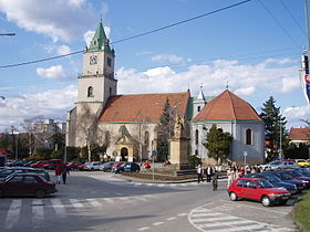 Igreja de São Miguel Arcanjo, em Hlohovec.