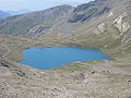 Der Bergsee Lac des Estaris