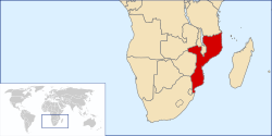 Situación de Mozambique