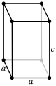 Tetragonalna, prosta