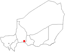 Lokasi Madaoua di Wilayah di Niger