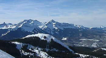 The San Juan Mountains near Telluride, Colorado