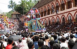 Kuravilangad Kappalottam festival