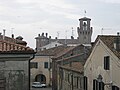 Veduta dall'argine del Po