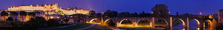 Carcassonne s mostom Le Pont Vieux