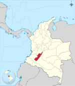 Location of Huila