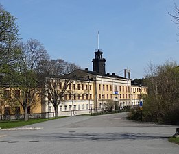 Byggnad 25 "Gamla kanslihuset", på Nya varvet i Göteborg.